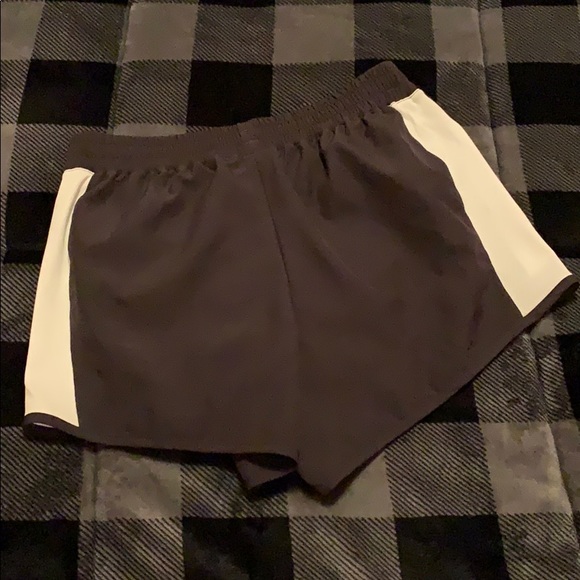 Puma athletic running shorts black stripe SE way small S - Picture 2 of 7